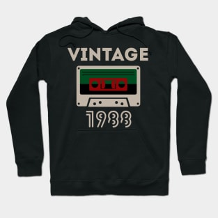 Vintage Cassette Tape - 1988 Hoodie